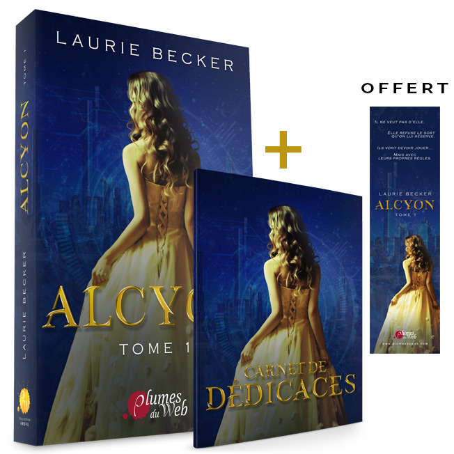 <span class='titre'>Pack Alcyon</span> - <span class='sous_titre'>Tome 1 + Carnet de dédicaces</span> - <span class='auteur'>Laurie Becker</span> - <span class='type_produit'>Broché</span> 5