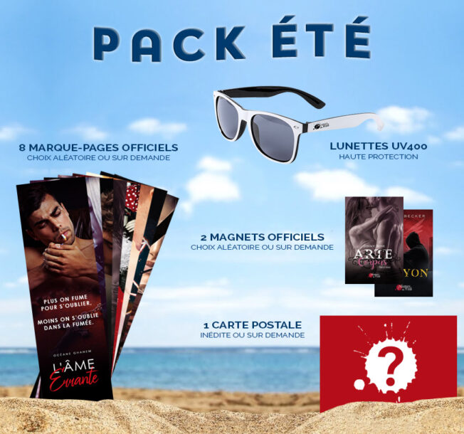 <span class='titre'>Pack été</span> <span class='sous_titre'>- Lunettes et Goodies à gogo !</span> 2