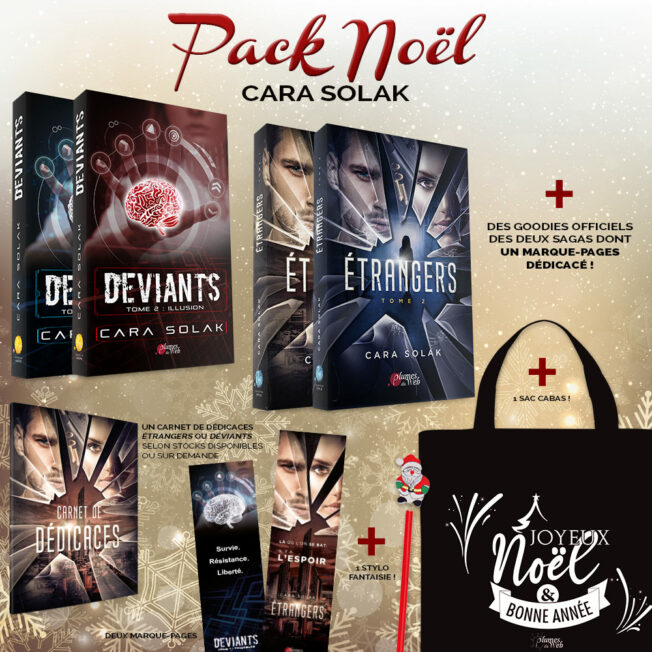 <span class='titre'>Pack Noël Cara Solak</span> - <span class='sous_titre'>Déviants + Étrangers + Goodies</span> 2