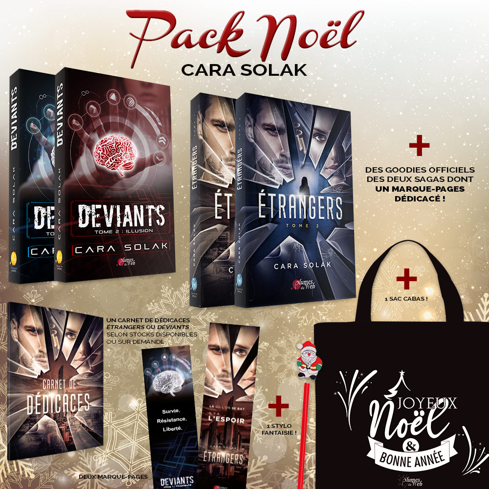 <span class='titre'>Pack Noël Cara Solak</span> - <span class='sous_titre'>Déviants + Étrangers + Goodies</span> 8