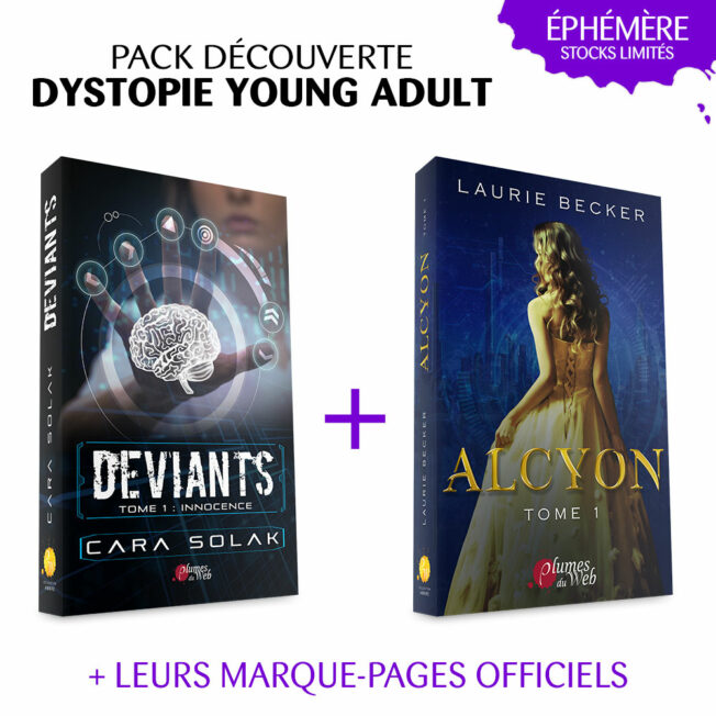 <span class='ephemere'>[ÉPHÉMÈRE]</span> <span class='titre'>Pack Découverte Dystopie Young Adult</span> - <span class='type_produit'>Broché</span> 2