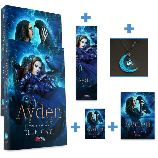 Ayden - Pack Pendentif + Tomes 1 et 2 - Elle Catt - Broché 2