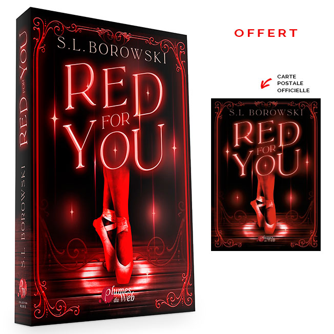 <span class="precommande">[PRÉCOMMANDE]</span> Red for You - S.L. Borowski - Broché 1