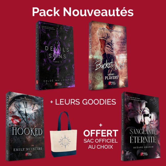 <span class="precommande">[PRÉCOMMANDE]</span> Pack Nouveautés + Sac officiel offert - Brochés 2