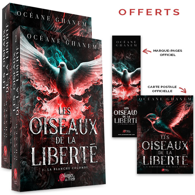 <span class="precommande">[PRÉCOMMANDE]</span> Les Oiseaux de la Liberté - Pack deux premiers tomes - Océane Ghanem - Broché 5