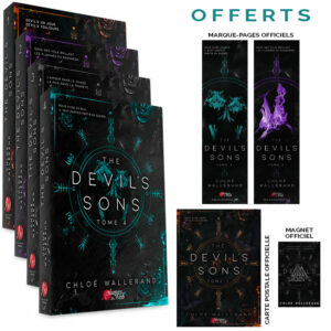 <span class="precommande">[PRÉCOMMANDE]</span> The Devil's Sons - Pack quatre premiers tomes - Chloé Wallerand - Broché