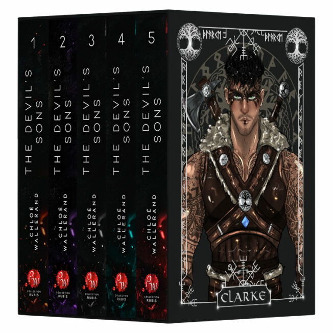 <span class="precommande">[PRÉCOMMANDE]</span> Coffret The Devil's Sons - L'intégrale des 5 tomes - Chloé Wallerand - Broché 3