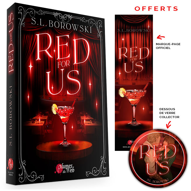 <span class="precommande">[PRÉCOMMANDE]</span> Red for Us - S.L. Borowski - Broché 1