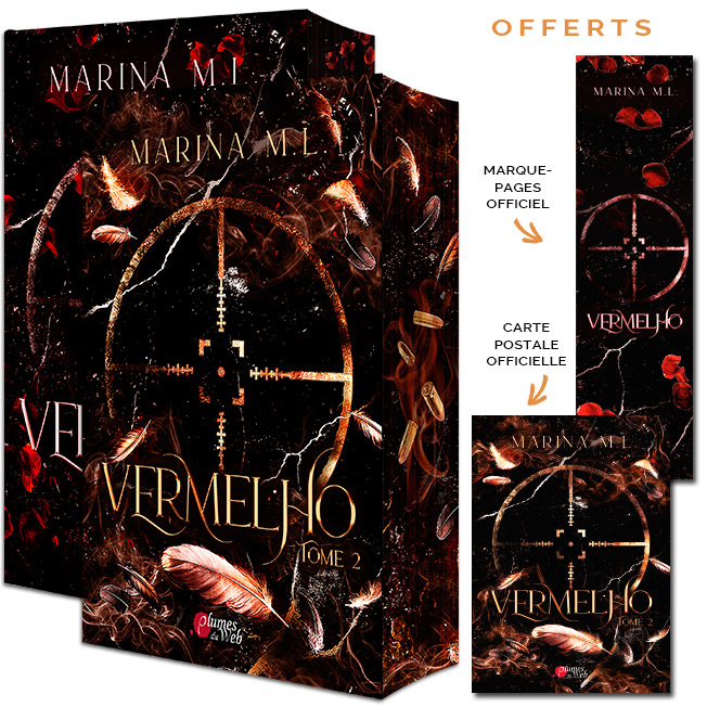 <span class="precommande">[PRÉCOMMANDE]</span> Vermelho - Pack duologie - Marina M.L. - Broché 1